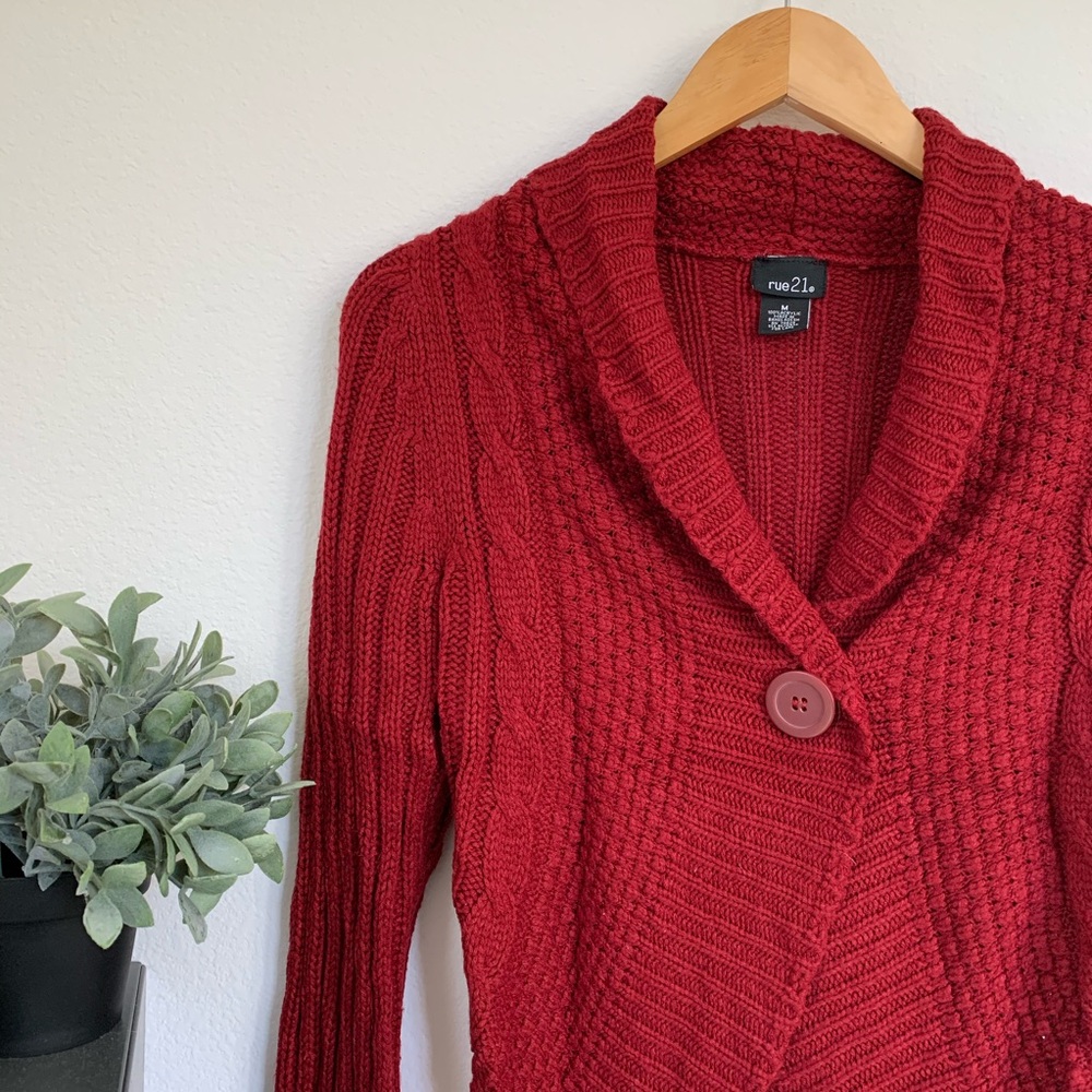 Maroon Sweater | Rue 21
